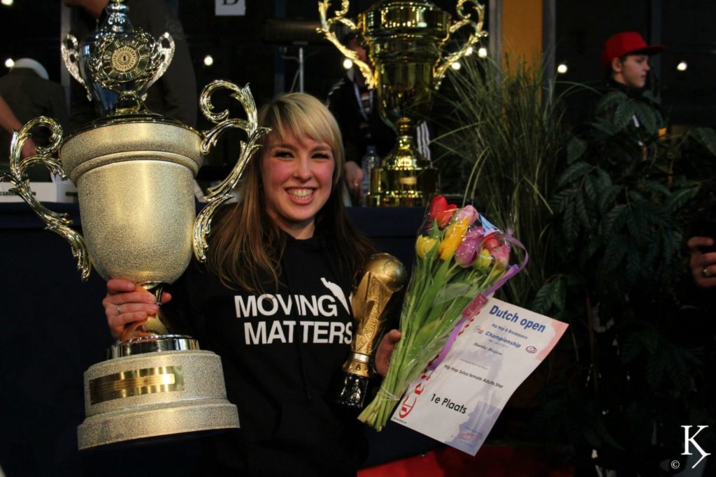 dansschool Hip Hop MovingMatters winnaar eerste plek dansles Bemmel dansschool Lent dansen leren meisjes en jongens